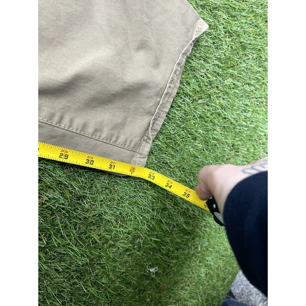 BKE Jake Pants Mens 33L 33x32 Tan Khaki Straight Leg Chino Y2K Casual Beige